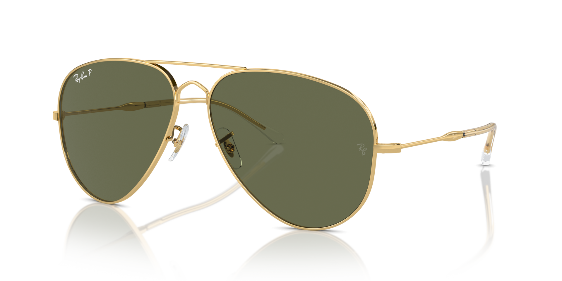 Ray-Ban RB3825 OLD AVIATOR Sunglasses | Clearly