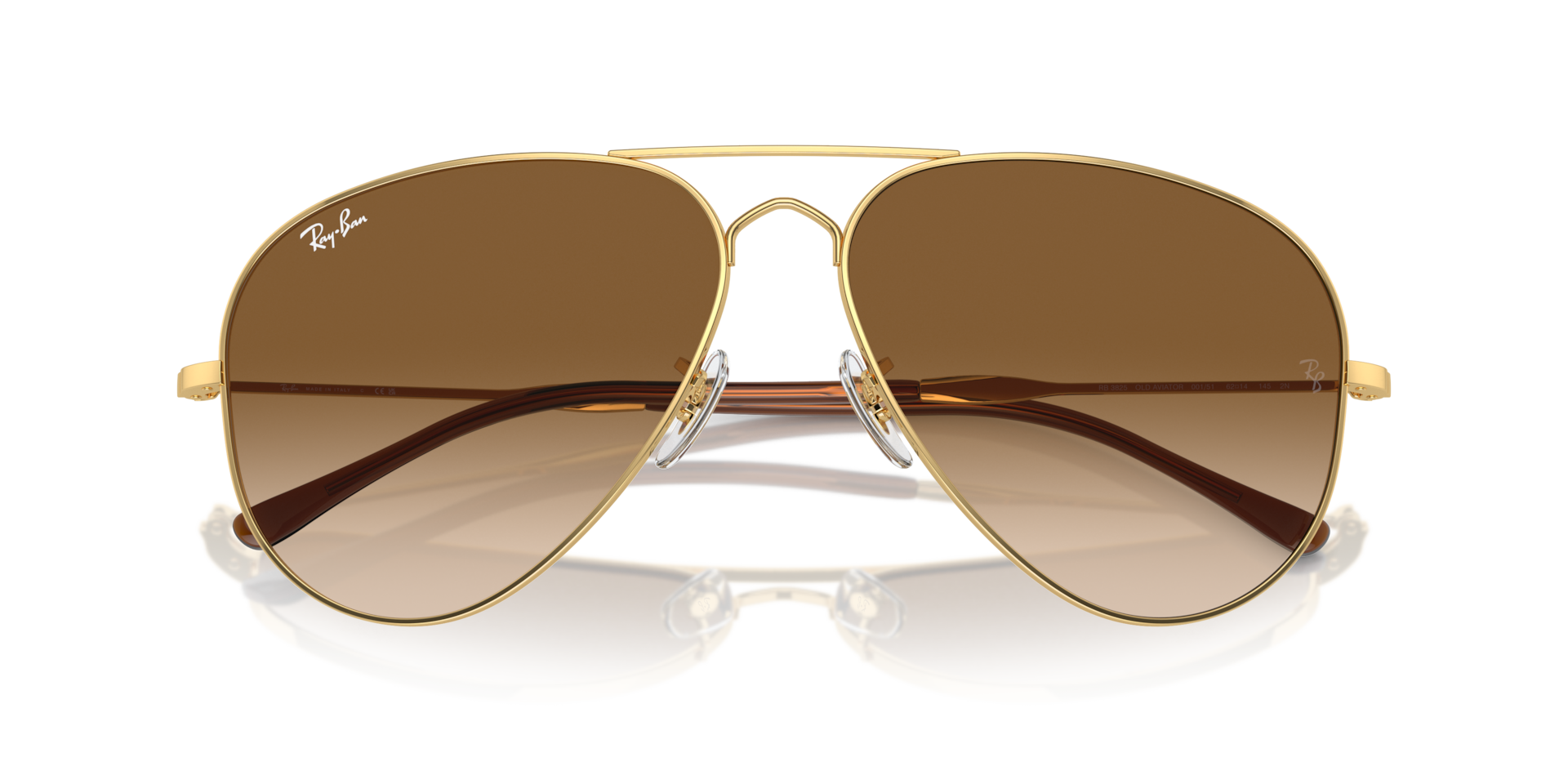 Ray-Ban RB3825 OLD AVIATOR Sunglasses | Clearly