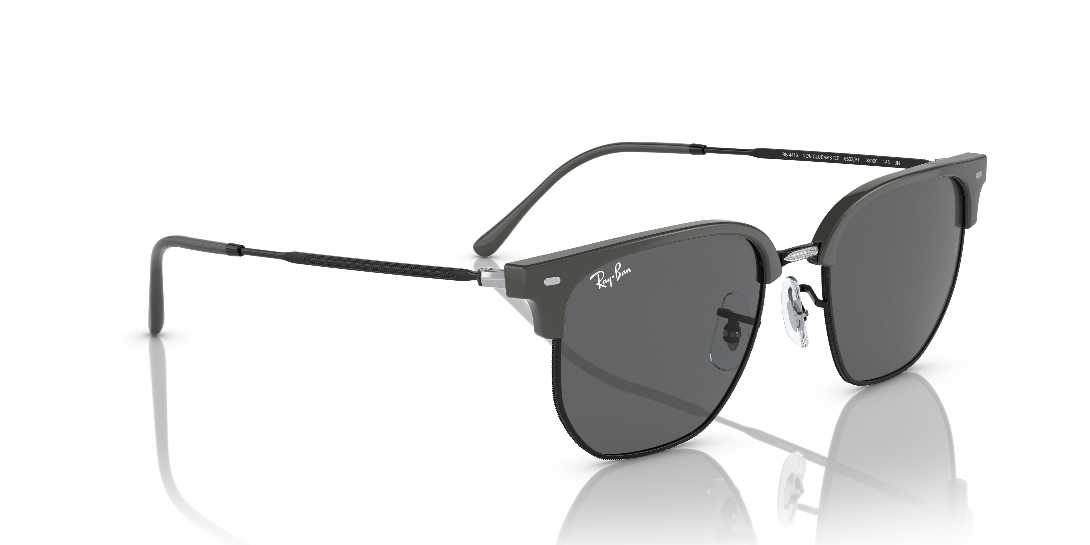 Ray-Ban RB4416 NEW CLUBMASTER Sunglasses | Clearly