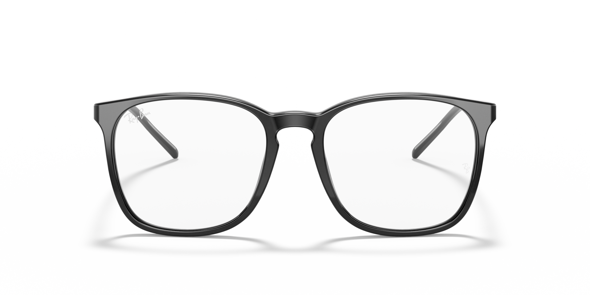 Ray-Ban Rb5387 Optics Optical Black Frame Clear Lenses Polarized 54-18
