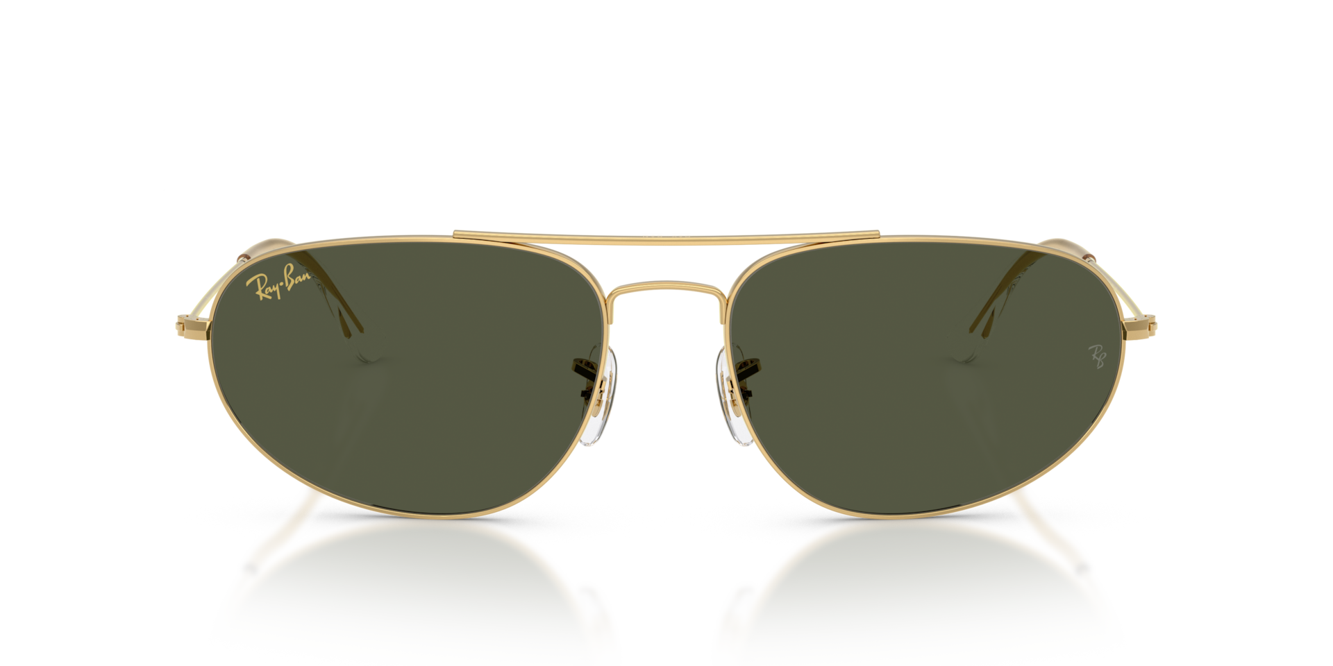 Ray-Ban Explorer Iv Sunglasses Legend Gold Frame Green Lenses 62-18