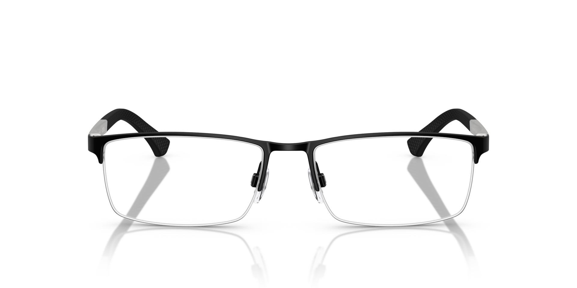 Emporio Armani EA1041 Men's Glasses, Black, Size 53