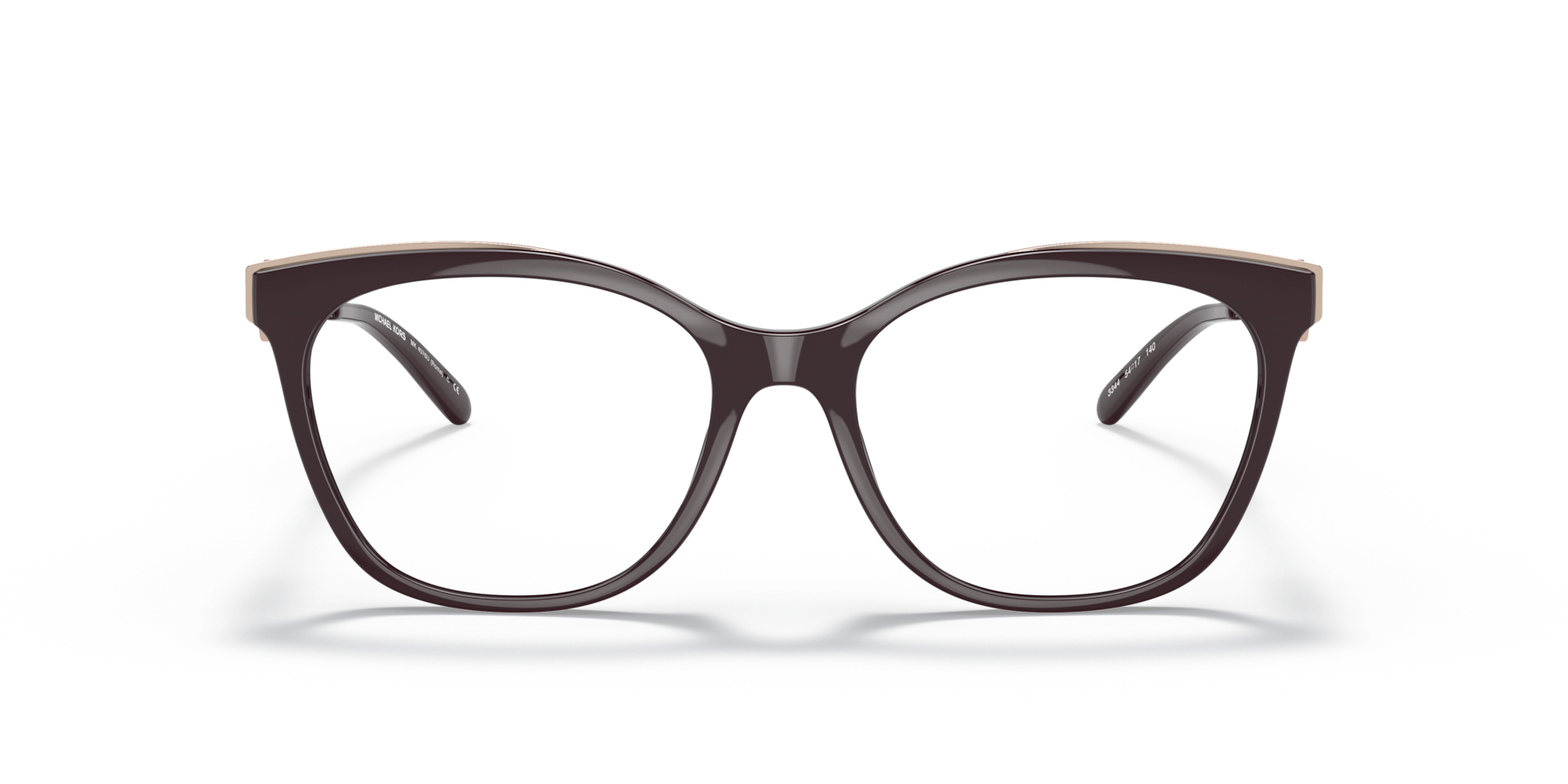 Michael Kors MK4076U ROME Women's Glasses, Brown, Size 54