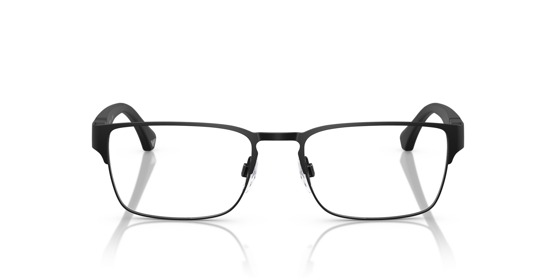 Emporio Armani EA1027 Men's Glasses, Black, Size 55