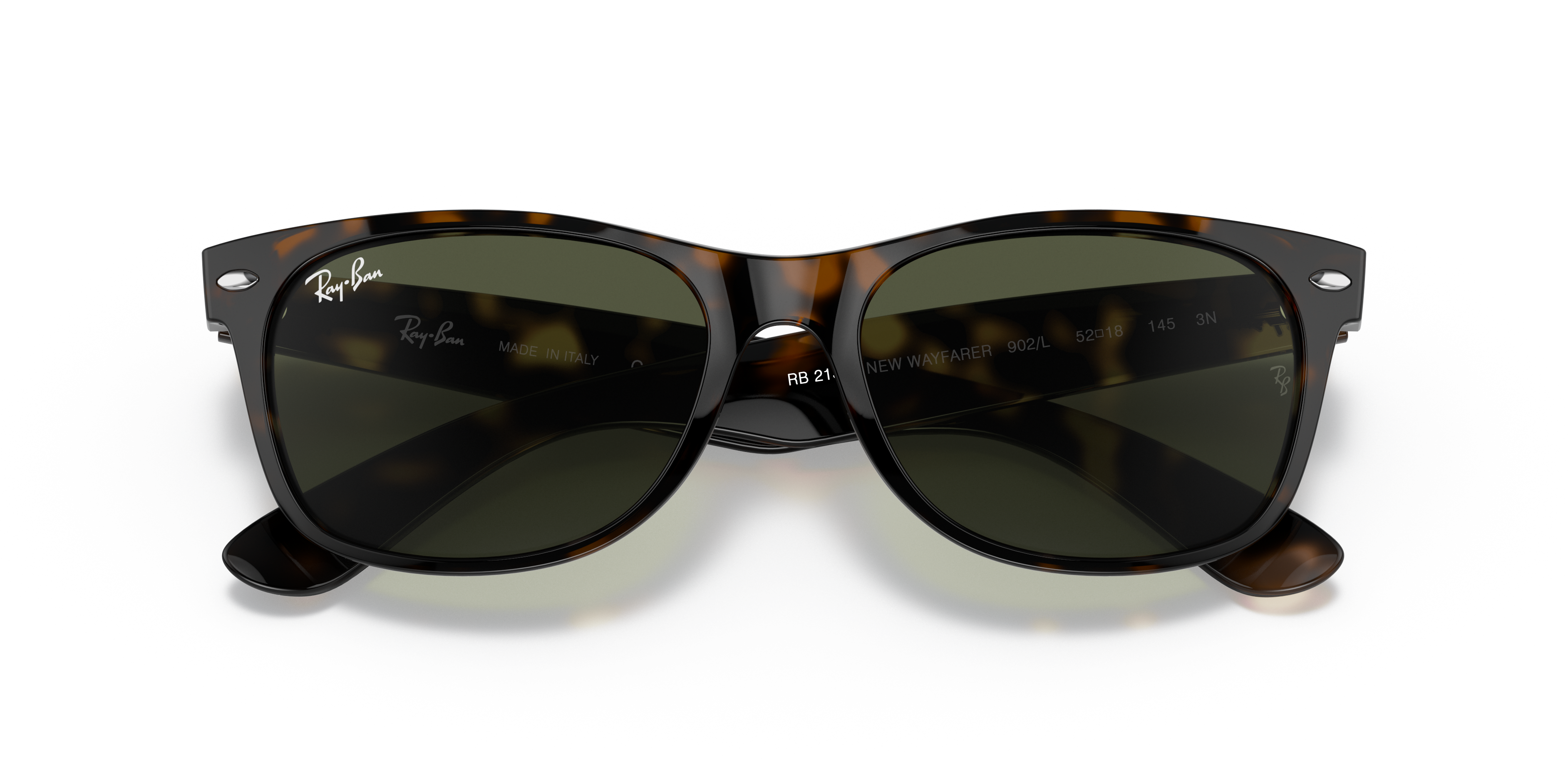 【えいた】Ray-Ban New Wayfarer RB2132-F Ray-Ban RB2132 NEW WAYFARER CLASSIC Sunglasses | Clearly