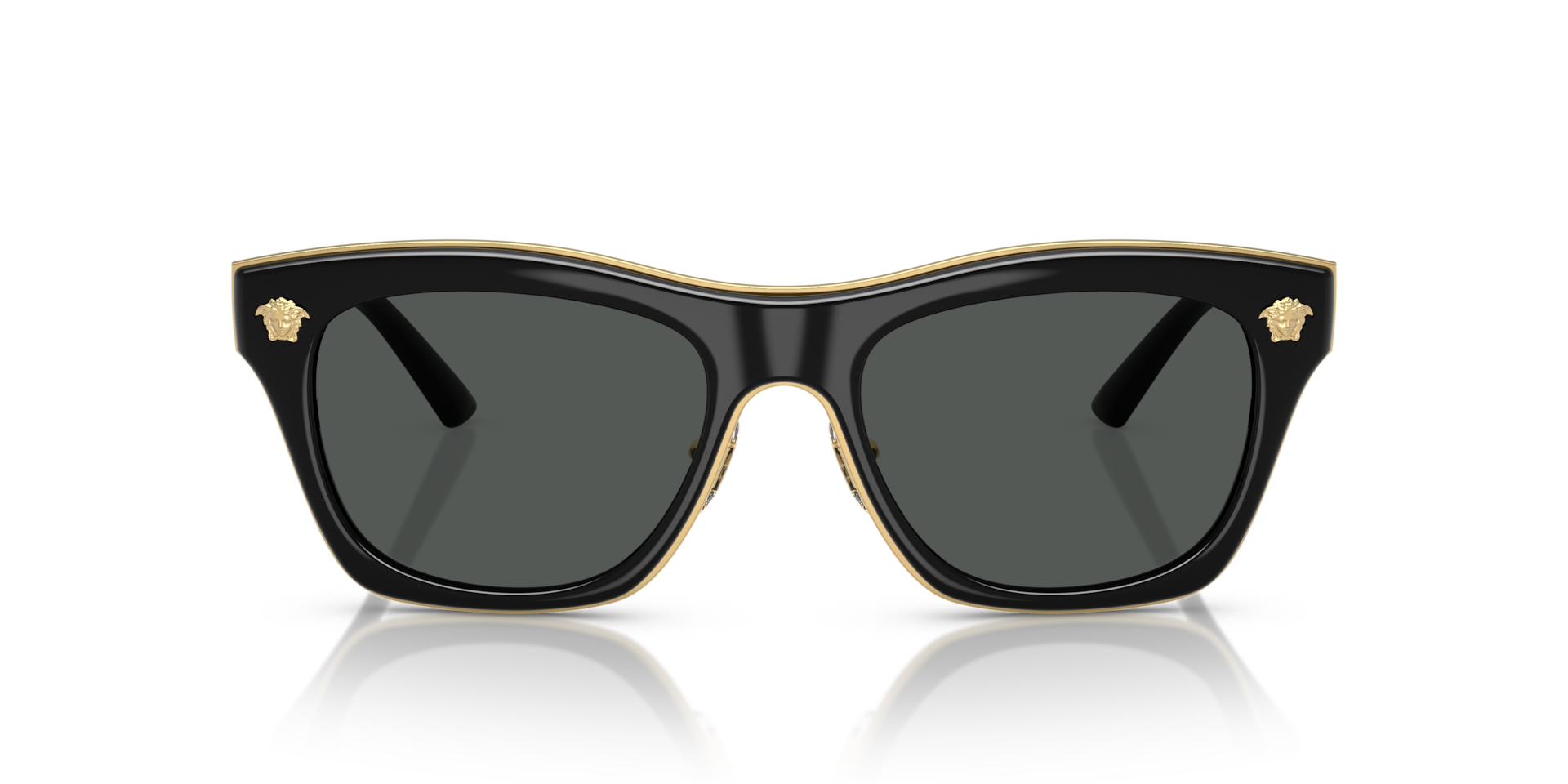 Versace VE2272 GB1/87 Men's Sunglasses Black Size 53