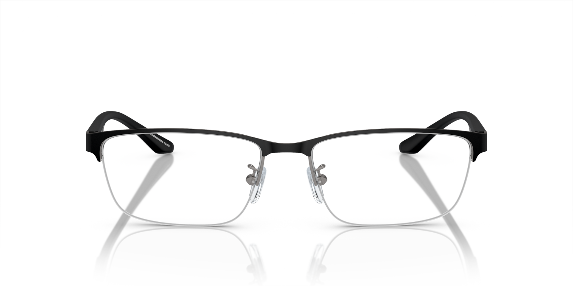 Emporio Armani EA1147 Men's Glasses, Black, Size 57