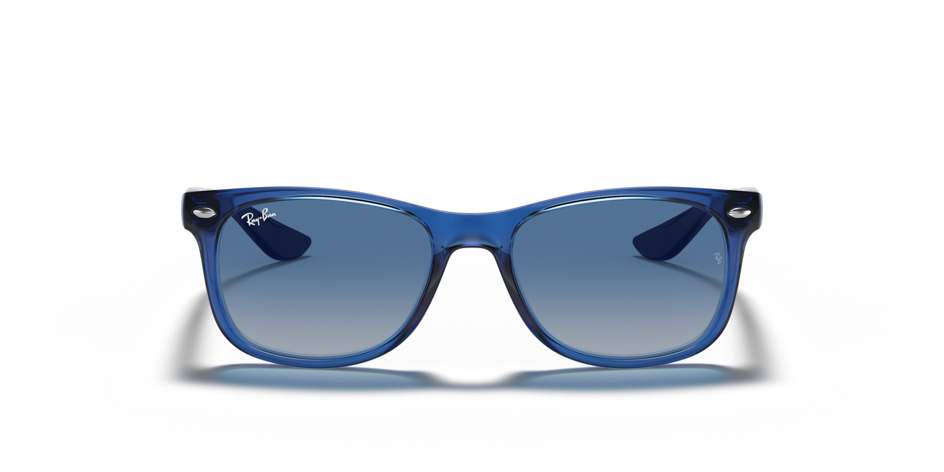 Ray-Ban Kids RJ9052S Junior New Wayfarer 70624L Kids' Sunglasses Blue Size 48