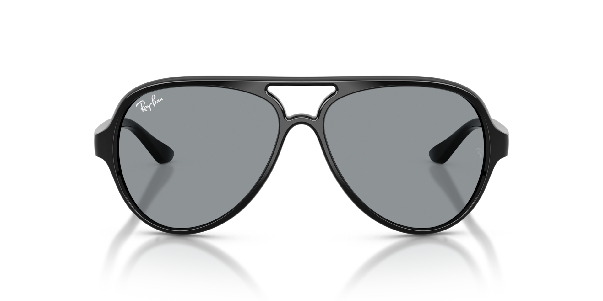 Ray-Ban Cats 5000 Classic Summer Capsule Sunglasses Black Frame Grey Lenses 59-13