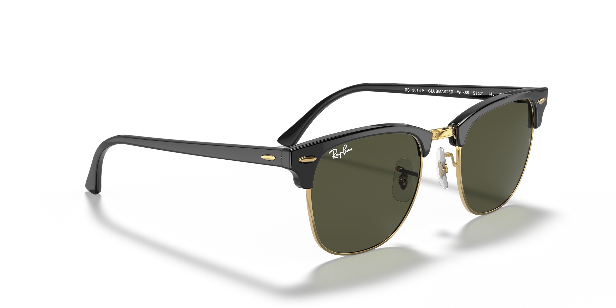 Ray-Ban Sunglasses RB3016F CLUBMASTER CLASSIC
