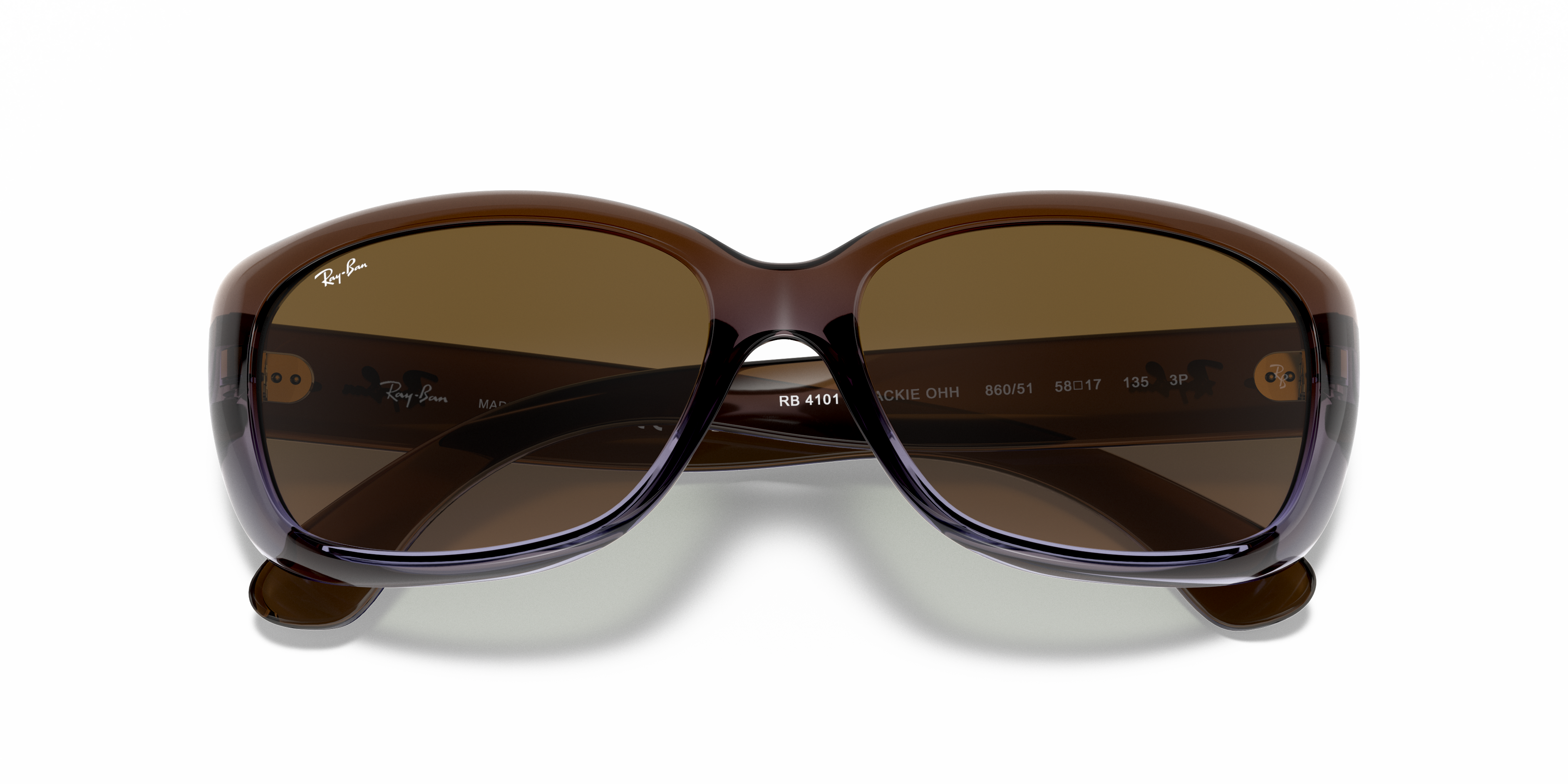 Ray-Ban RB4101 JACKIE OHH Sunglasses | Clearly
