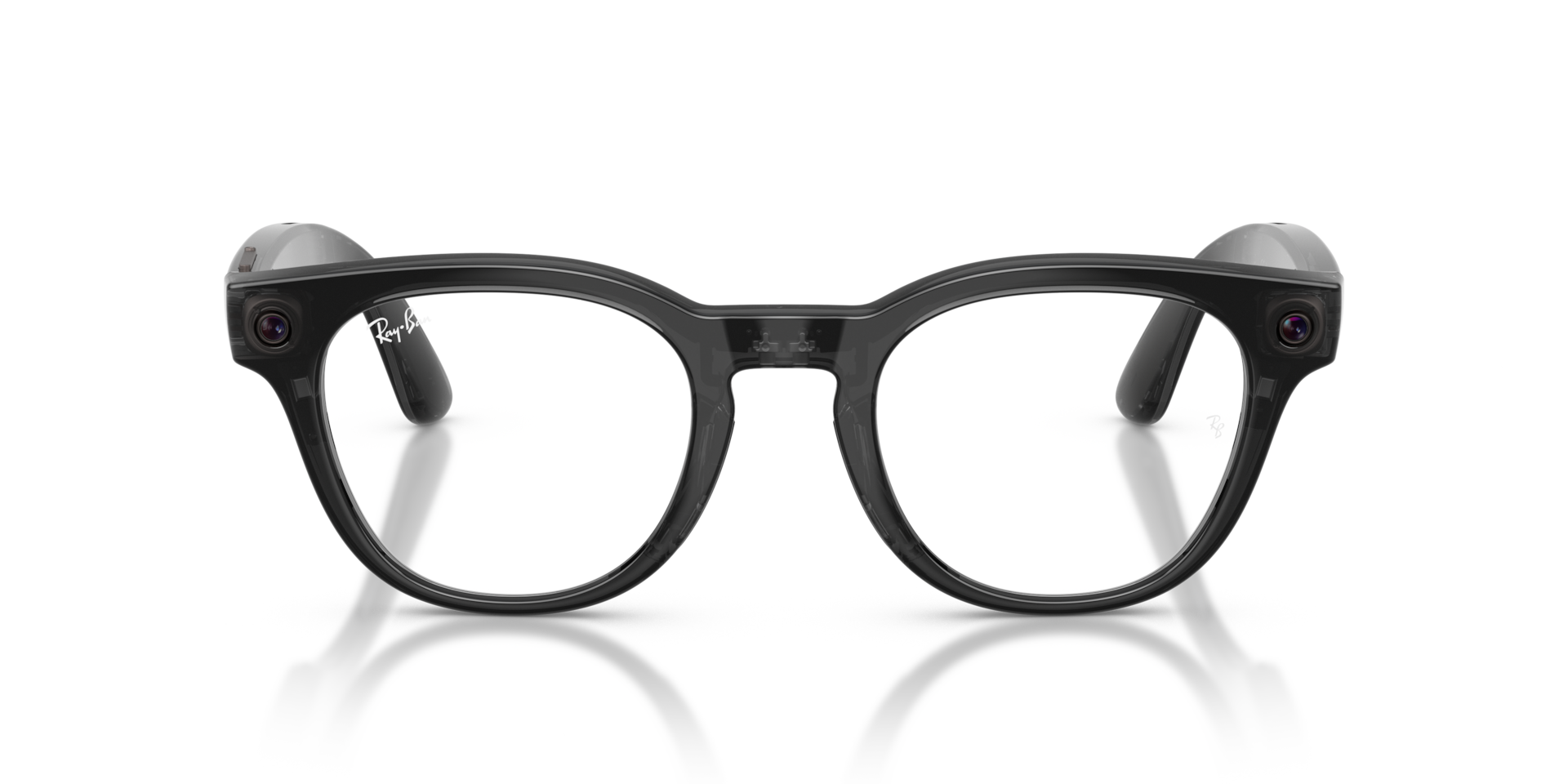 Ray-Ban Meta Optics (Gen 2) Transparent Black Frame Demo Lens Prescription AI Glasses