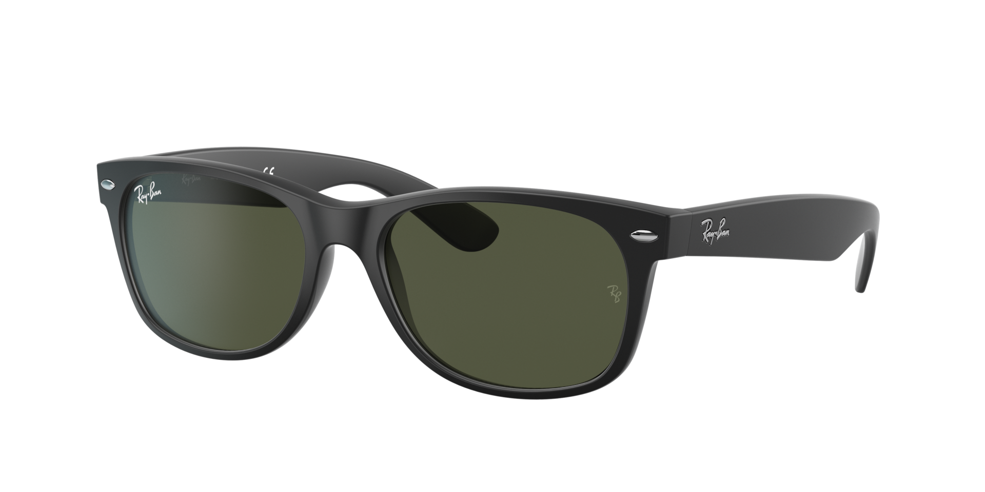 Ray-Ban New Wayfarer RB2132-F 55□18 Ray-Ban RB2132 NEW WAYFARER CLASSIC Sunglasses | Clearly
