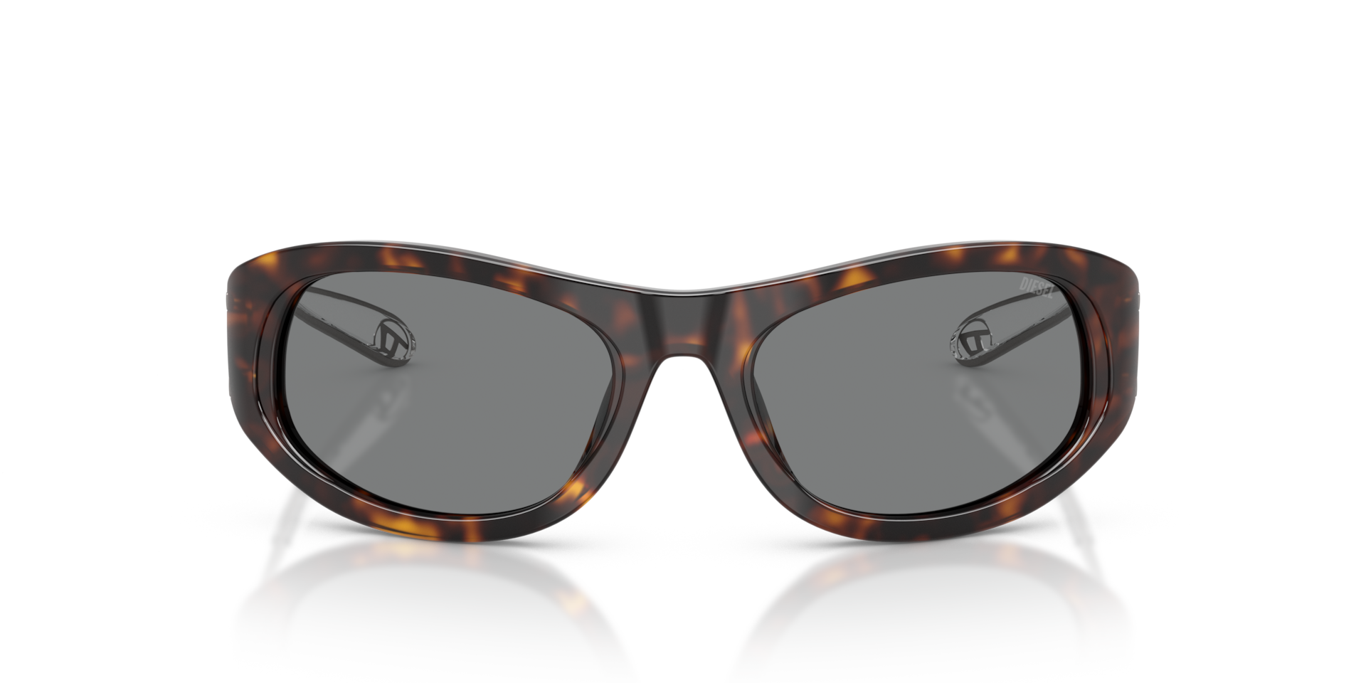 Diesel DL2007U 200387 Men's Sunglasses Tortoiseshell Size 57