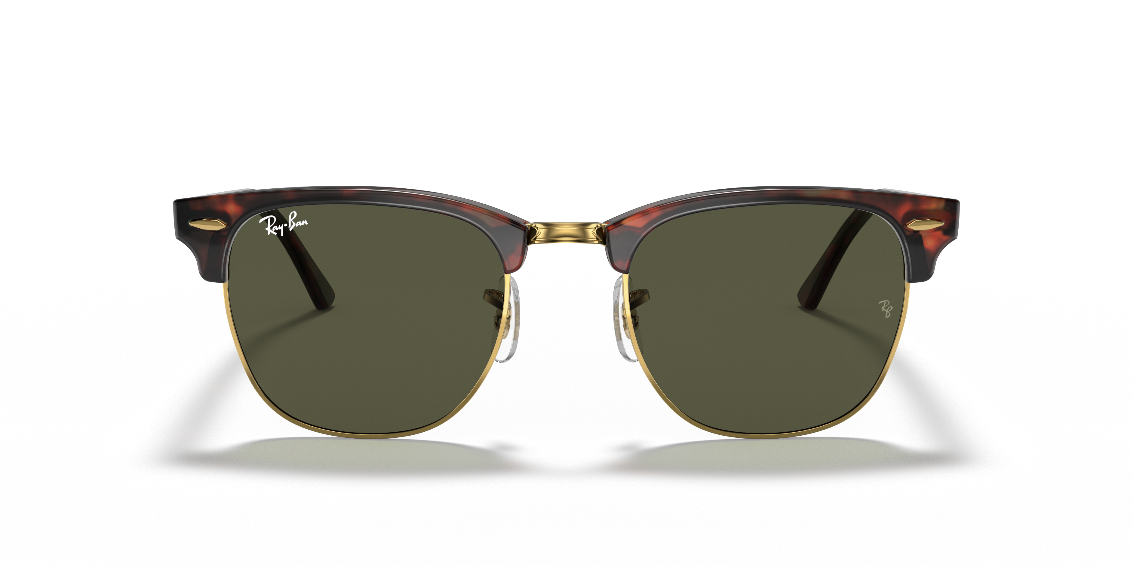 Ray-Ban RB3016 CLUB MASTER サングラス Ray-Ban RB3016 CLUBMASTER CLASSIC Sunglasses | Clearly