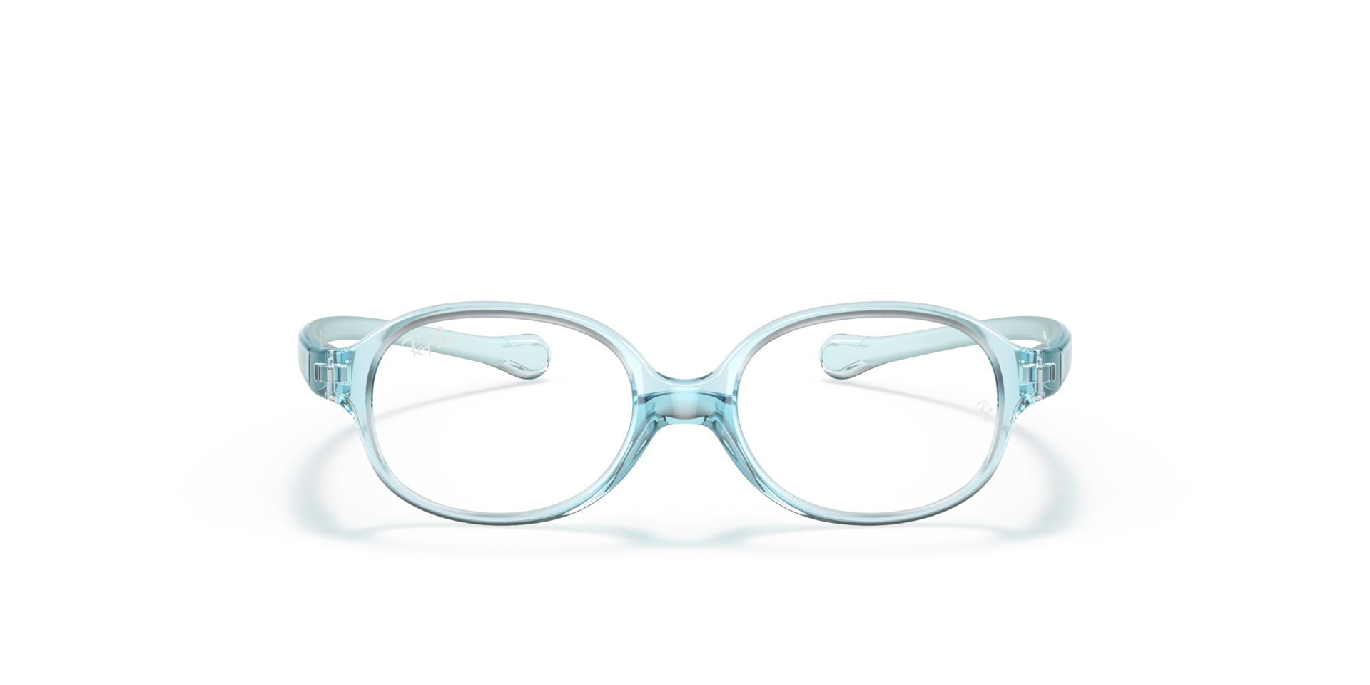 Ray-Ban Rb1587 Optics Kids Optical Red Frame Clear Lenses Polarized 41-14