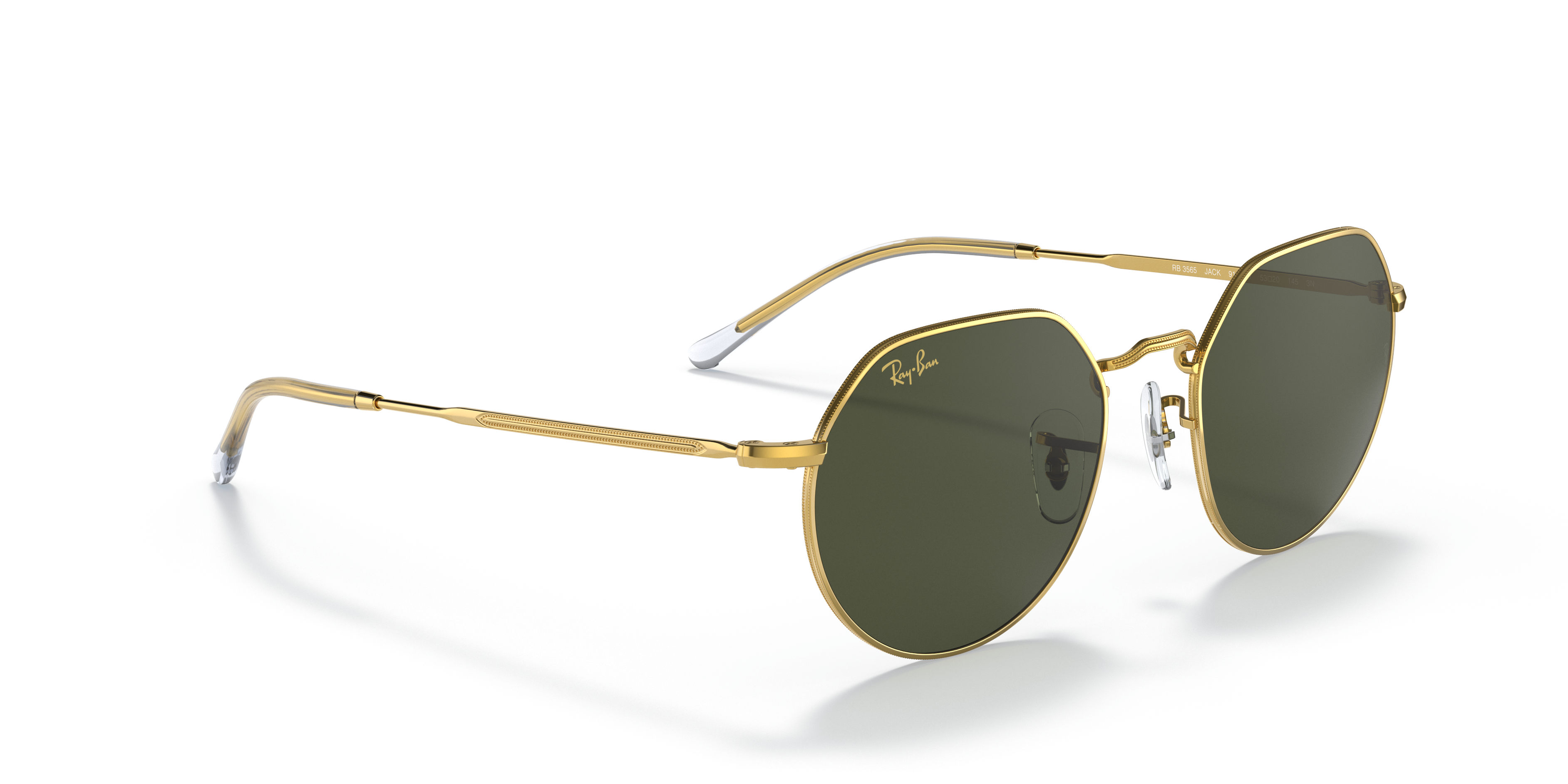 【Ray-Ban】RB3565 JACK 51◻︎20 サングラス Ray-Ban RB3565 JACK Sunglasses | Clearly