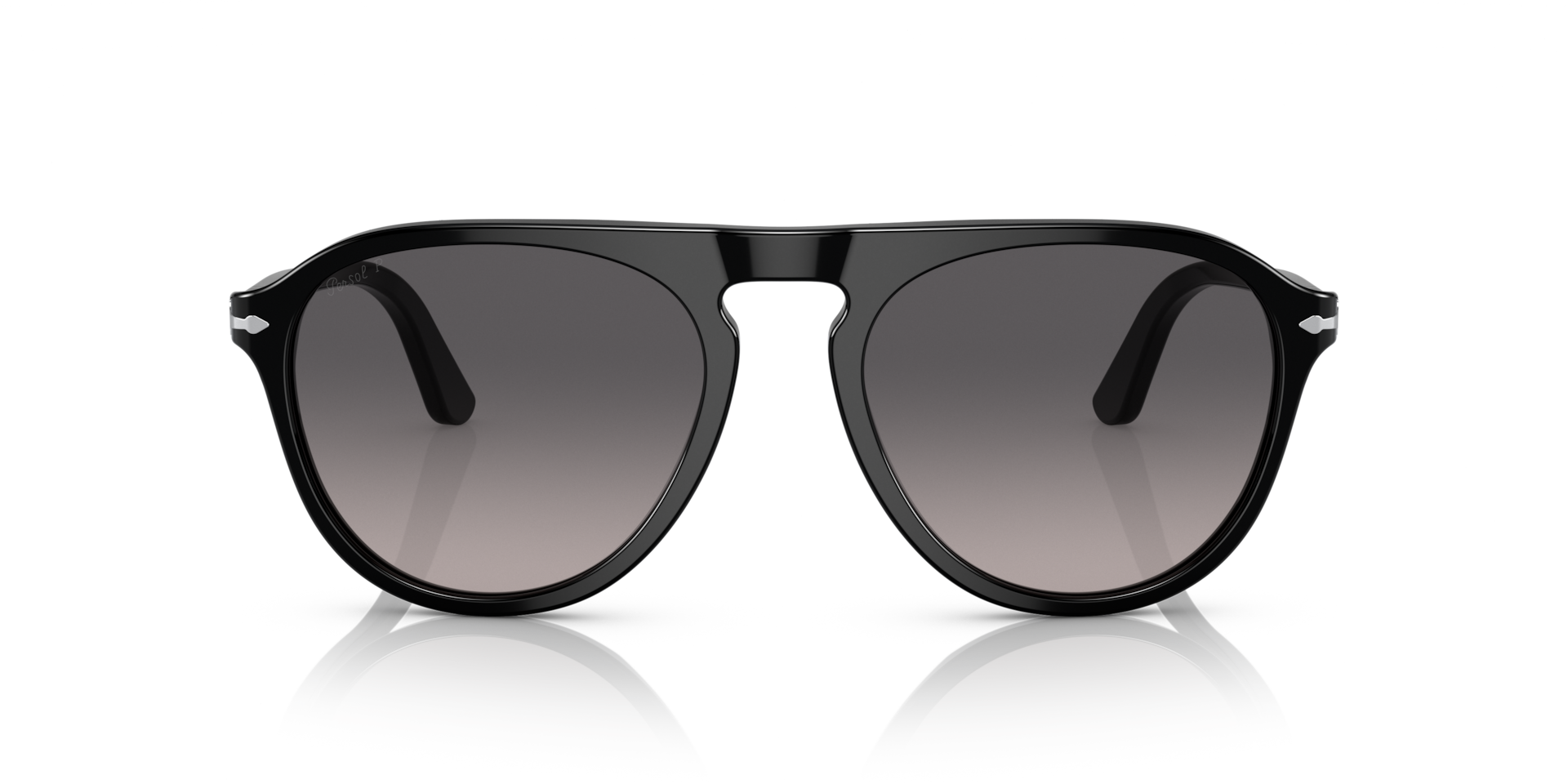 Persol PO3302S Polarized 95/M3 Men's Sunglasses Black Size 55