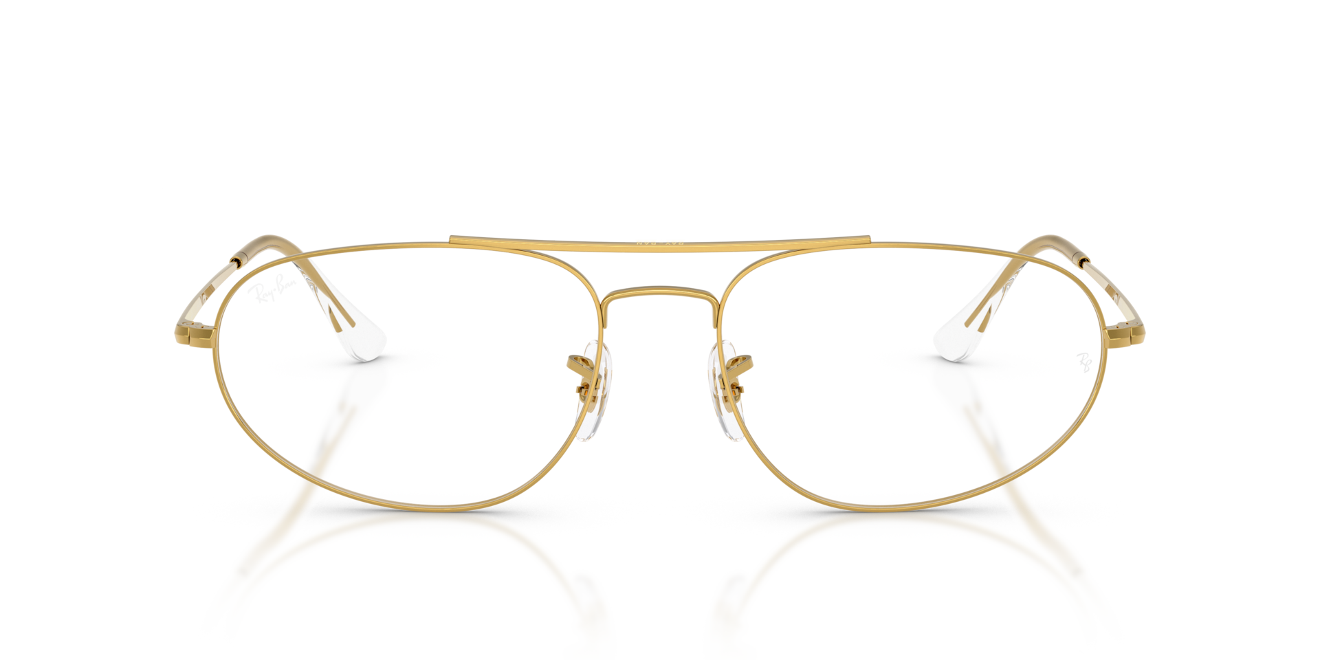 Ray-Ban Explorer Iv Optics Optical Legend Gold Frame Clear Lenses Polarized 57-18