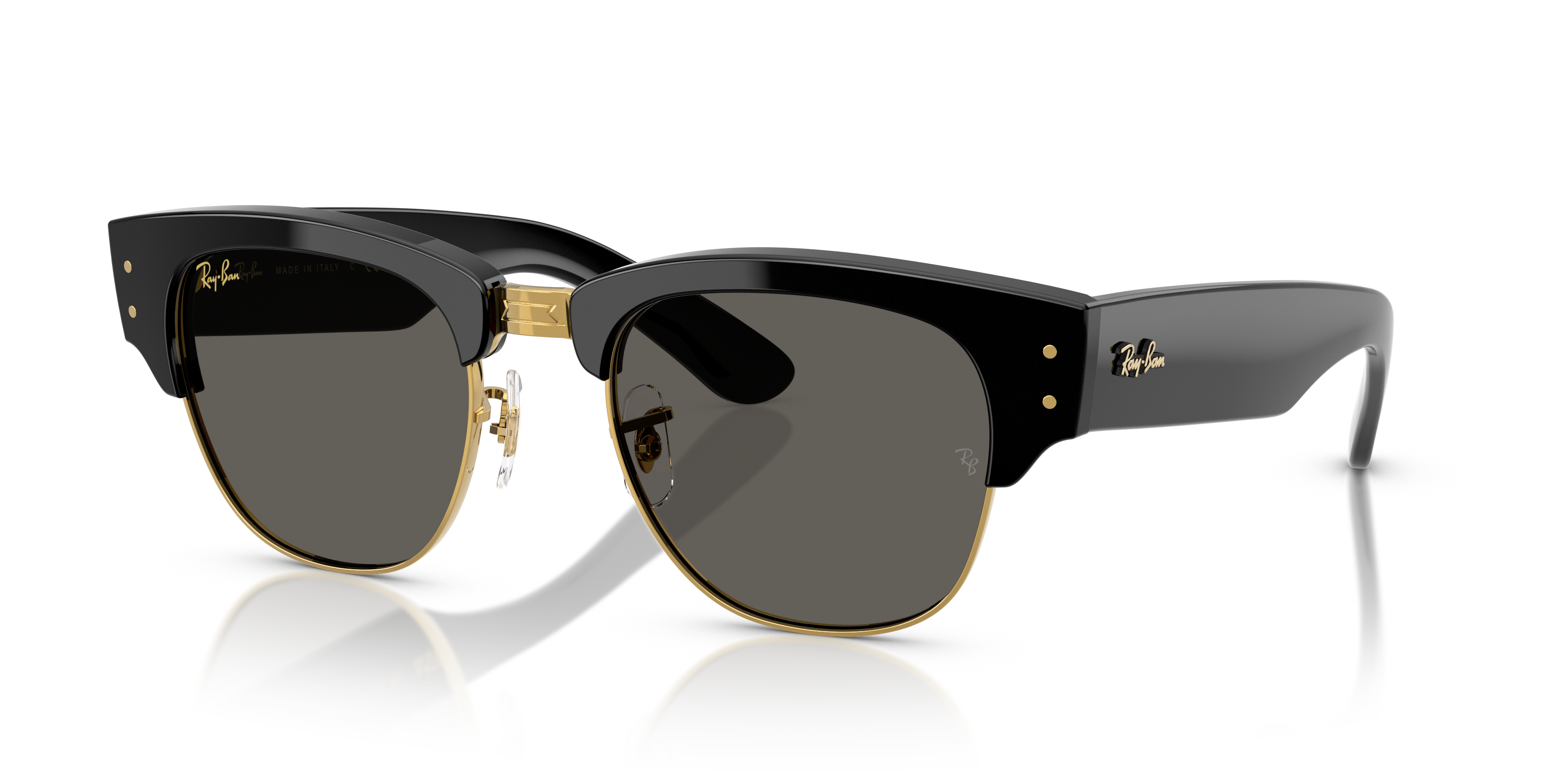 Ray-Ban MEGA CLUBMASTER RB 0316-S サングラス Ray-Ban RB0316S MEGA CLUBMASTER BLACKED OUT COLLECTION Sunglasses