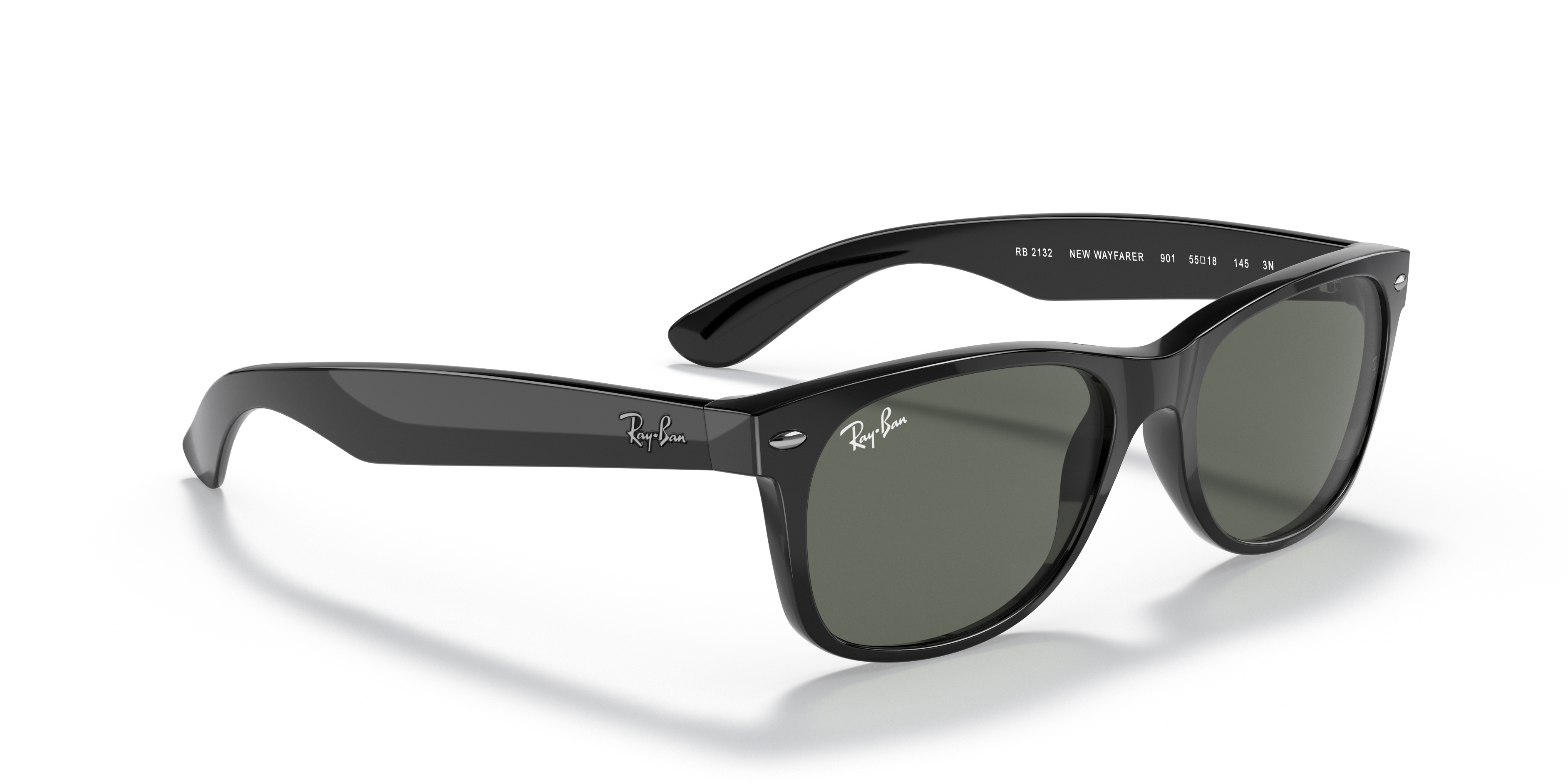 Ray-Ban RB2132 NEW WAYFARER CLASSIC Sunglasses | Clearly