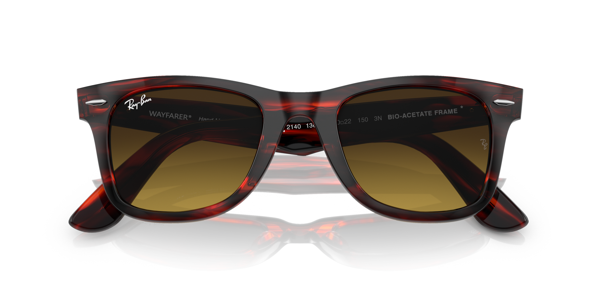 Ray-Ban RB2140 ORIGINAL WAYFARER BIO-BASED Sunglasses | Clearly