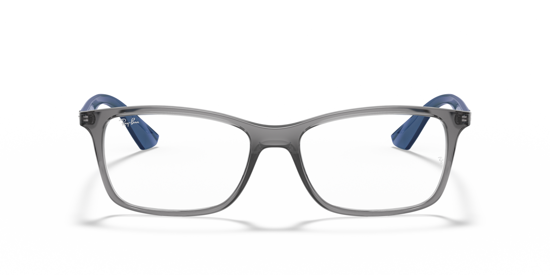 Ray-Ban Rb7047 Optics Optical Blue Frame Clear Lenses Polarized 54-17