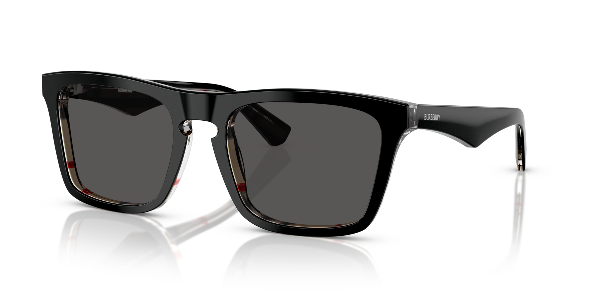 Burberry BE4434 412187 Men's Sunglasses Black Size 57