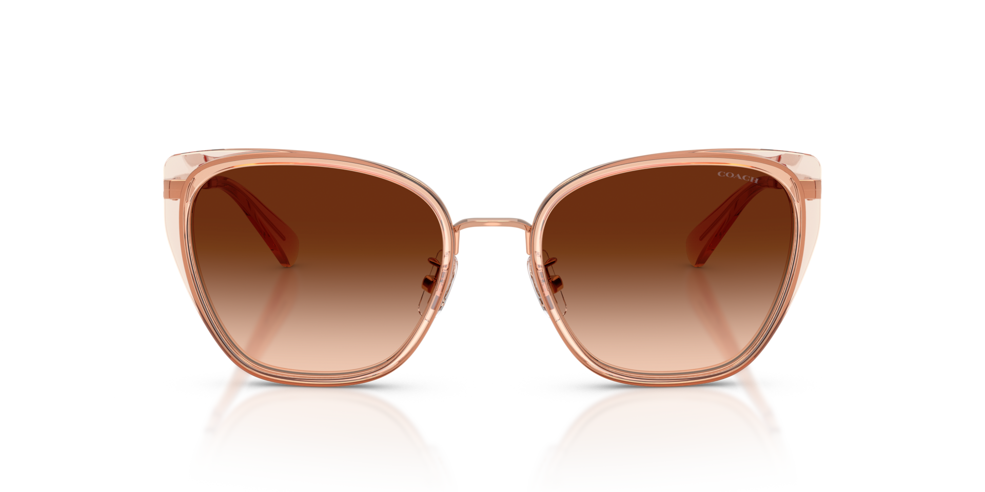 Coach HC7187 CDP56 948774 Women’s Sunglasses Brown Size 53