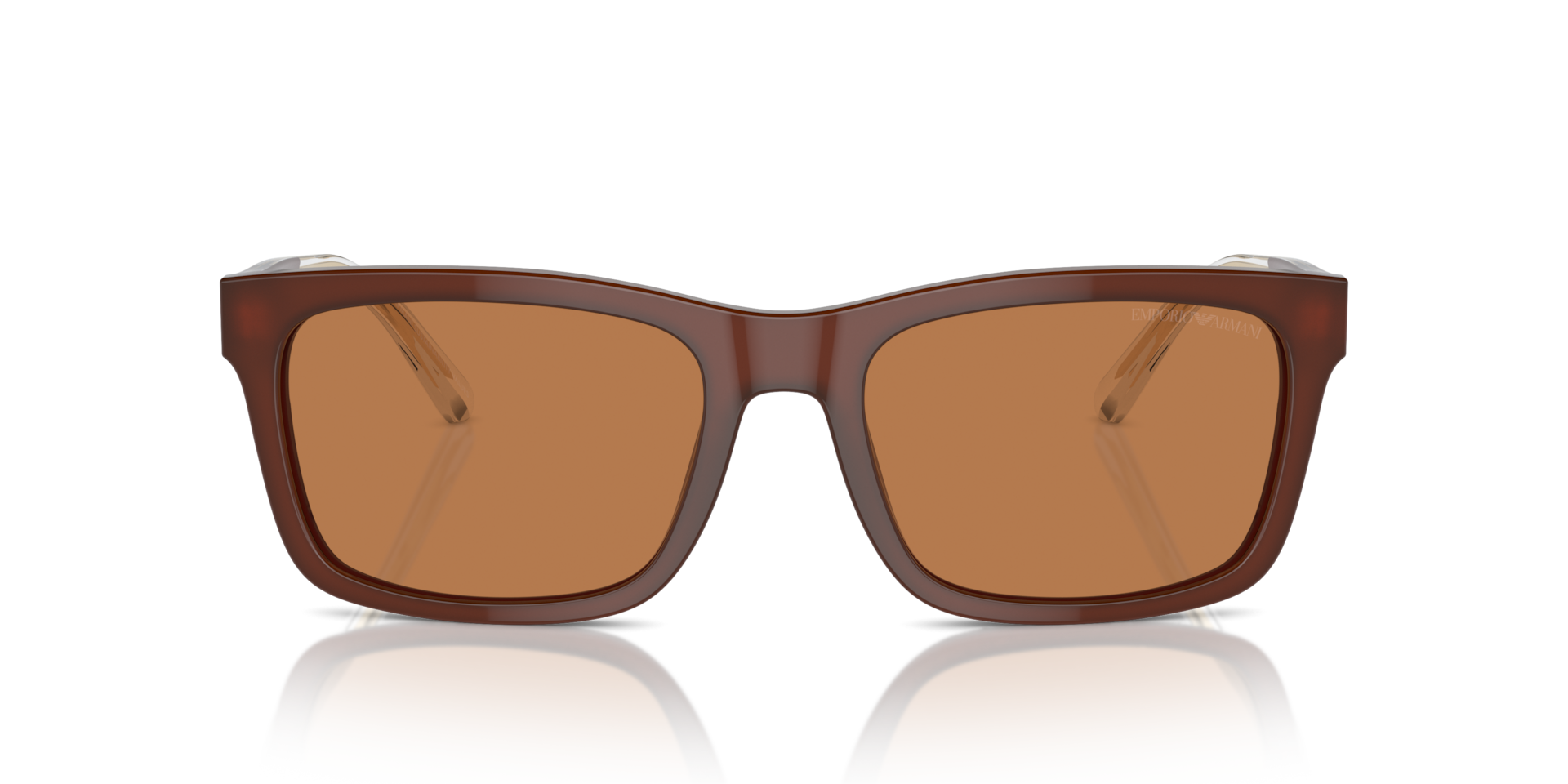 Emporio Armani EA4224 609573 Men's Sunglasses Brown Size 57