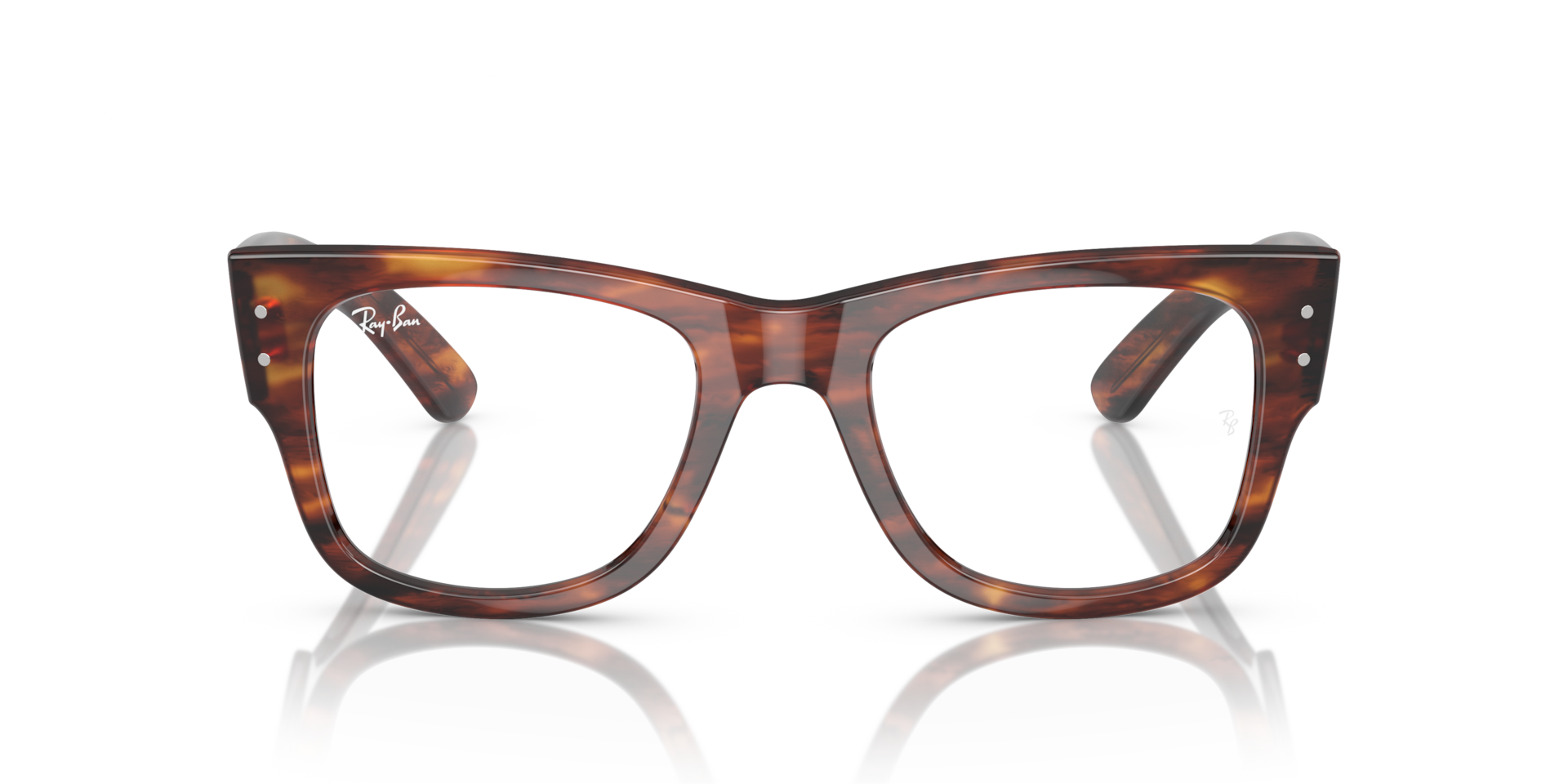 Ray-Ban RB0840V MEGA WAYFARER OPTICS Striped Havana