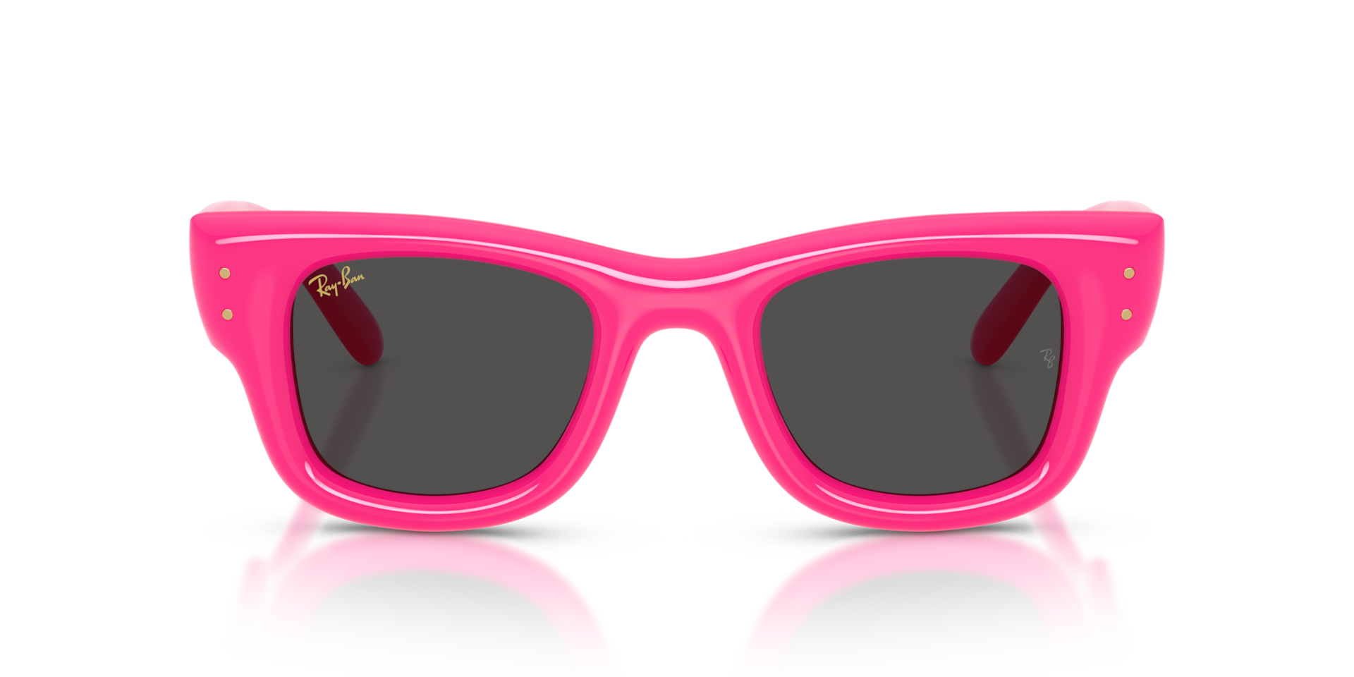 Ray-Ban RB4940 Wayfarer Puffer 683287 Men's Sunglasses Pink Size 47