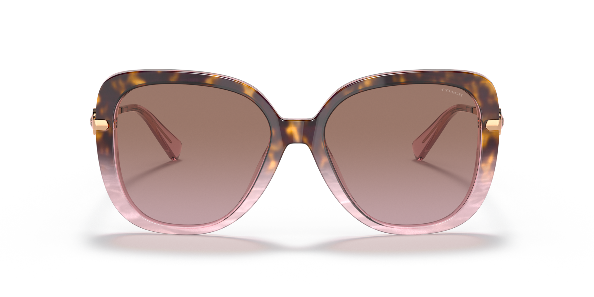 Coach HC8320 C6180 56505M Women’s Sunglasses Pink Size 55