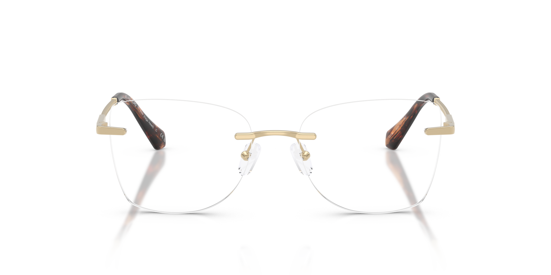 Michael Kors MK3099 NAGS HEAD Women's Glasses, Gold, Size 53