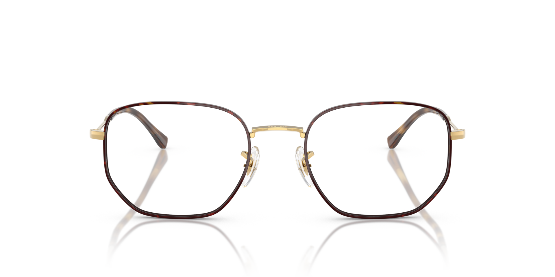 Ray-Ban Rb6496 Optics Optical Arista Frame Clear Lenses Polarized 53-20
