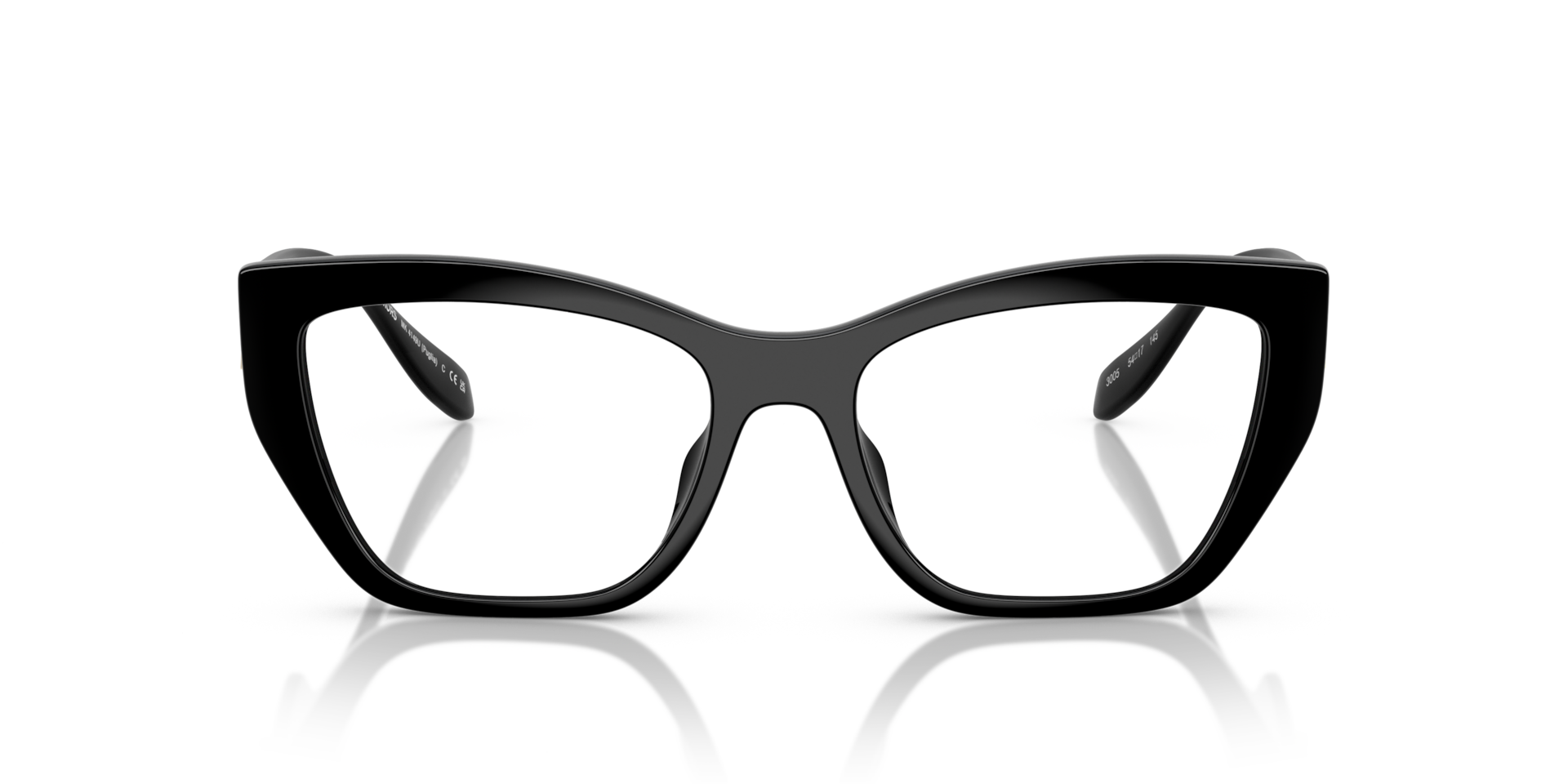 Michael Kors MK4149U PUGLIA Women's Glasses, Black, Size 54