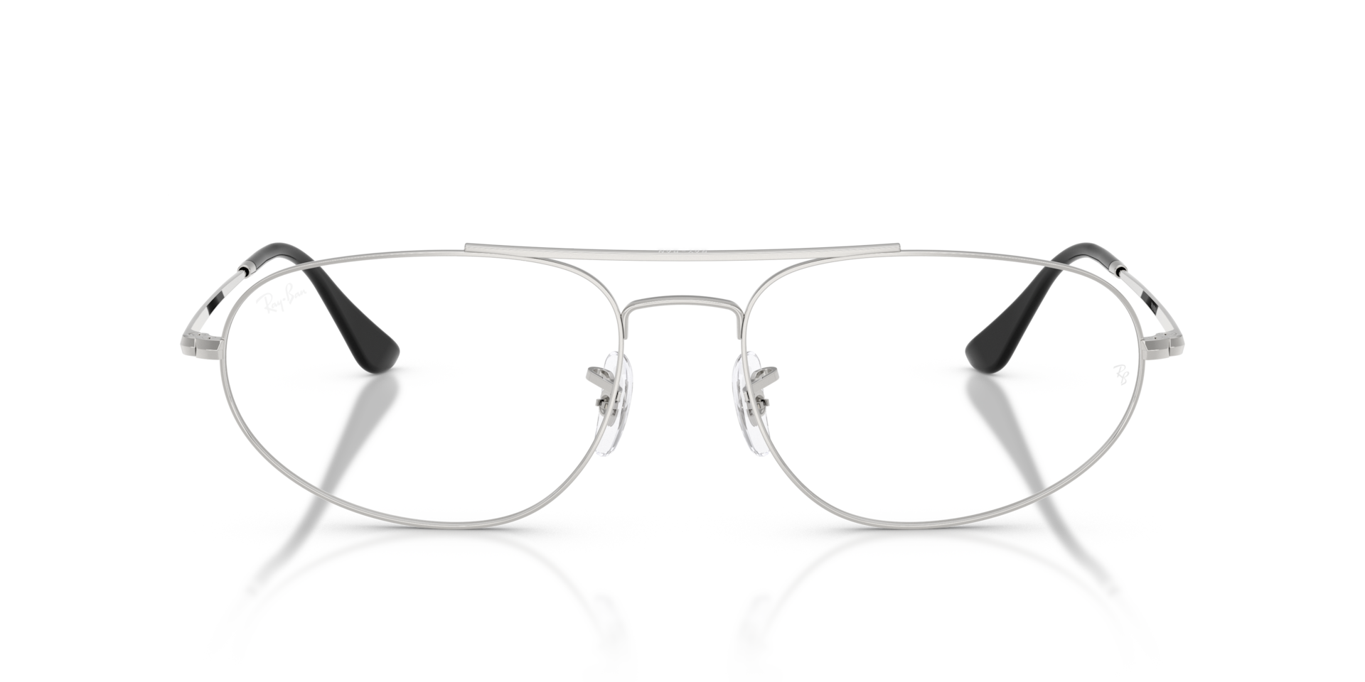 Ray-Ban Explorer Iv Optics Optical Silver Frame Clear Lenses Polarized 60-18