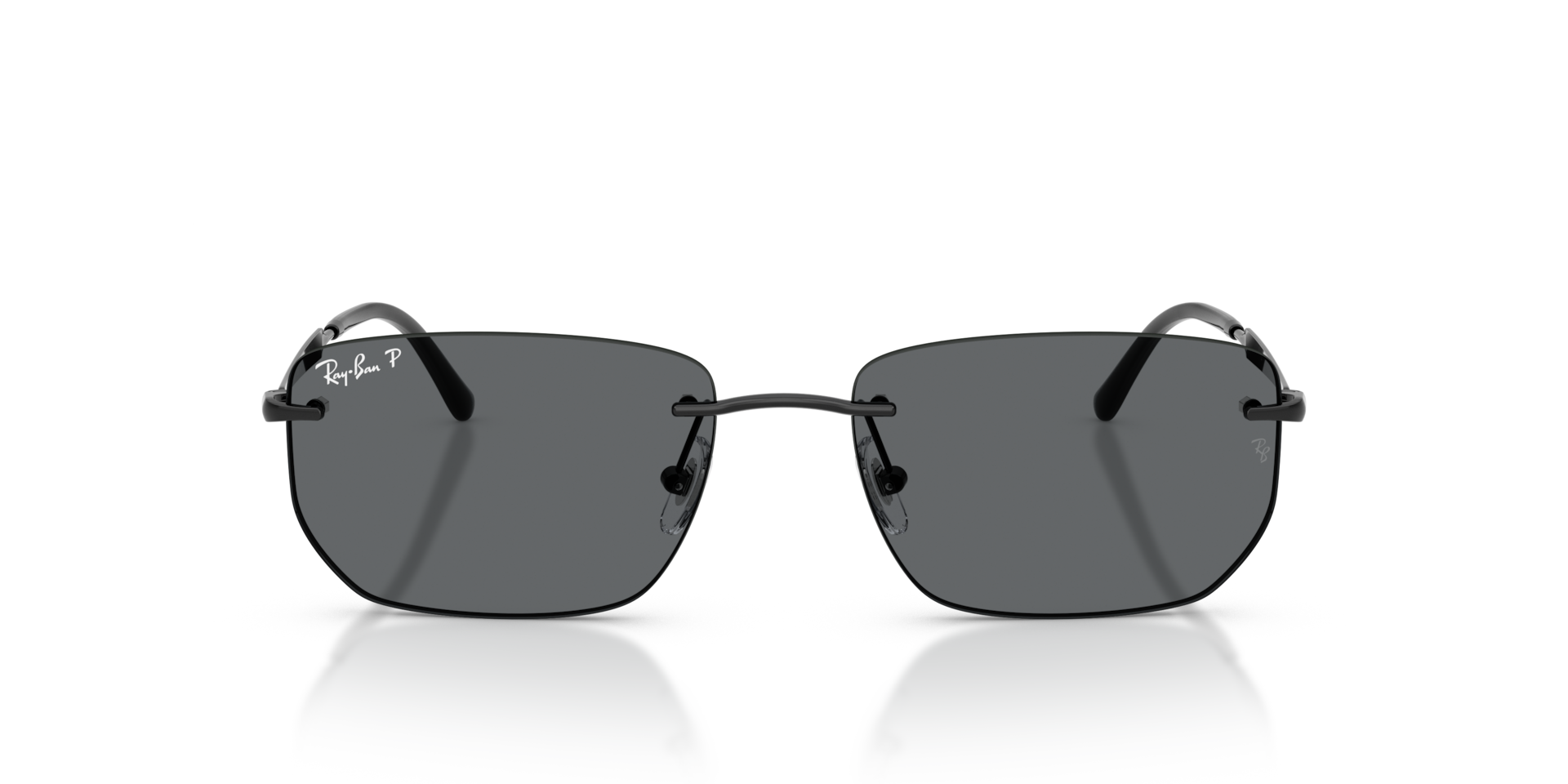 Ray-Ban Rb3768 Sunglasses Black Frame Grey Lenses Polarized 56-17