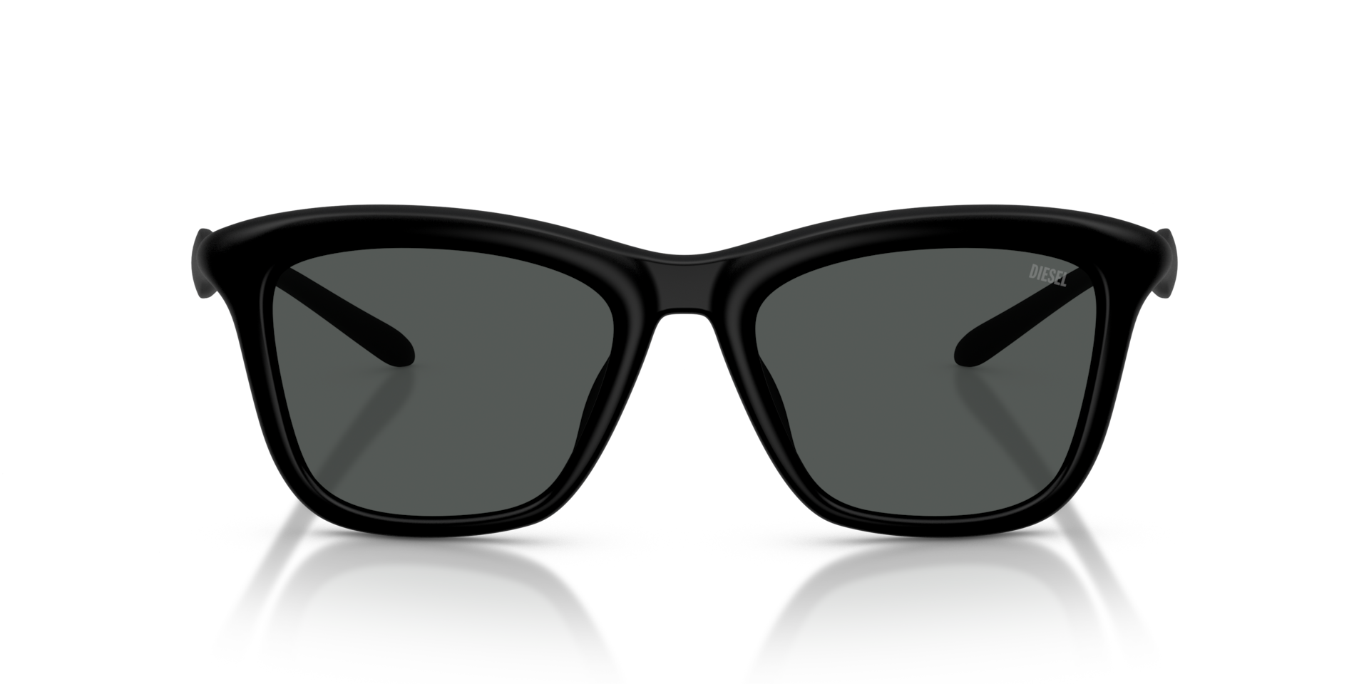 Diesel DL3008U 200287 Men's Sunglasses Black Size 53
