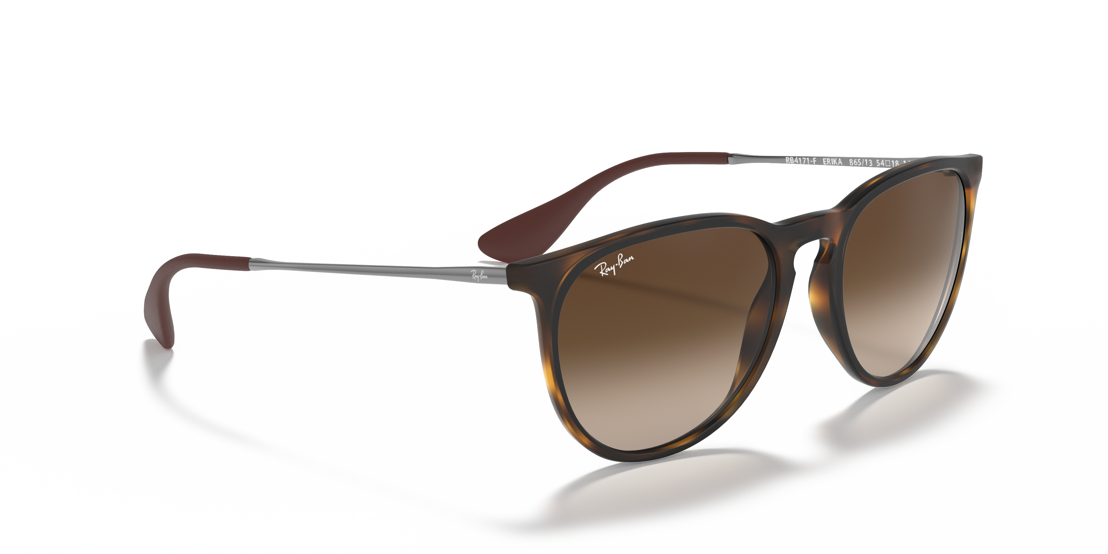 小物 Ray-Ban ERIKA RB4171-F dark brown Ray-Ban RB4171F ERIKA CLASSIC Sunglasses | Clearly