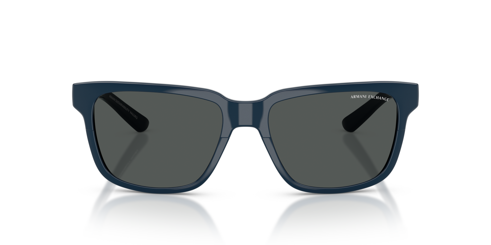 Armani Exchange AX4026S 840087 Men's Sunglasses Blue Size 56