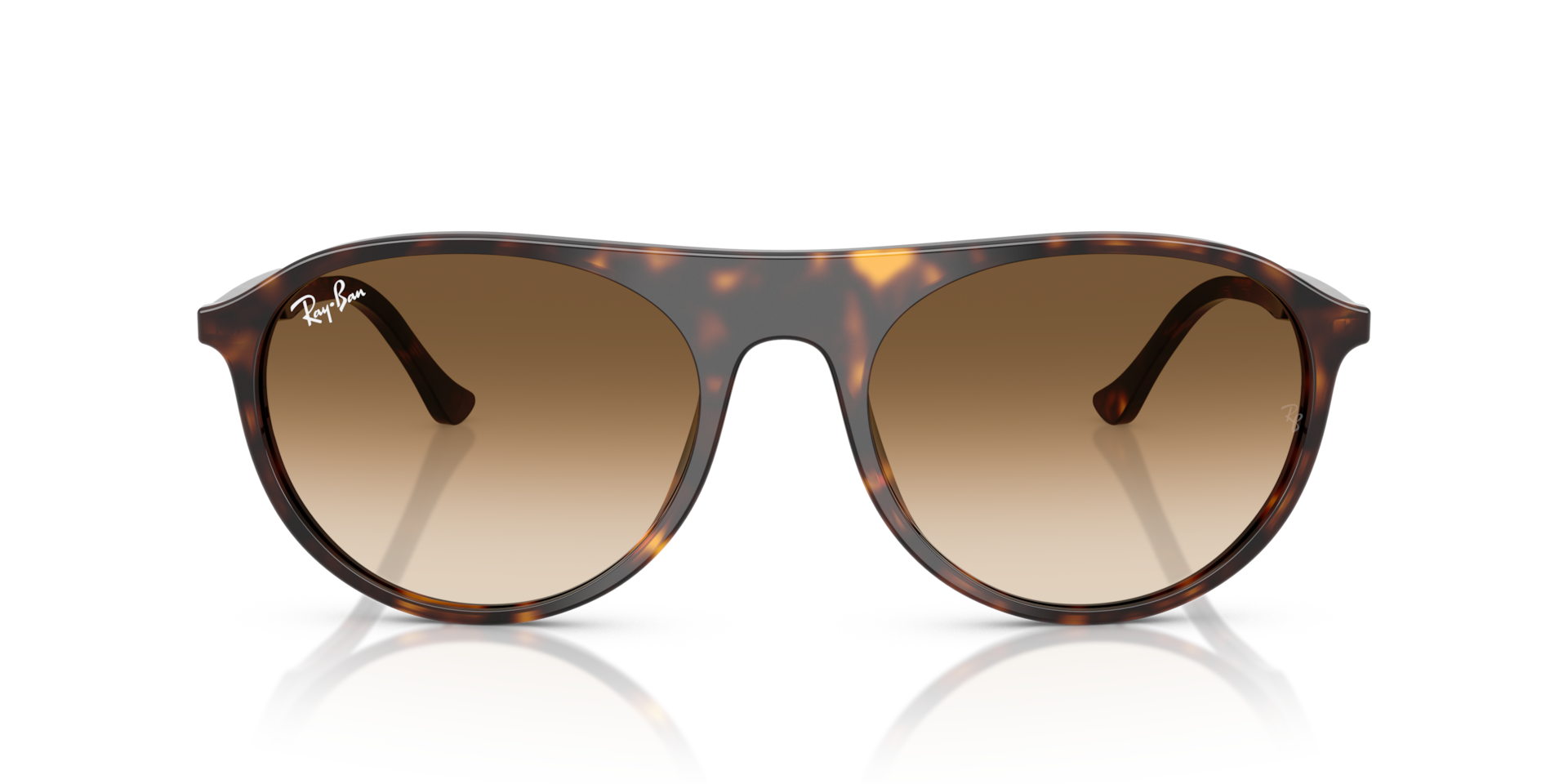 Ray-Ban Rb2215 Sunglasses Havana Frame Brown Lenses 59-20