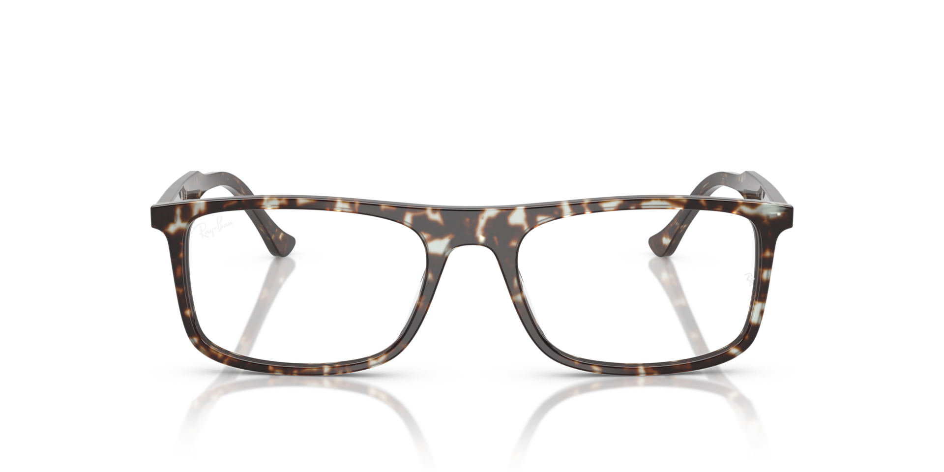 Ray-Ban Rb5440 Optics Optical Havana Yellow Turtle Frame Clear Lenses Polarized 53-18