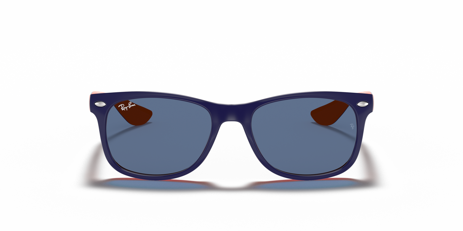 Ray-Ban Kids RJ9052S Junior New Wayfarer 178/80 Kids' Sunglasses Blue Size 47