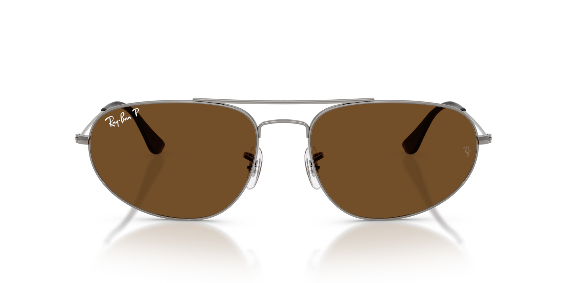 Ray-Ban Explorer Iv Sunglasses Gunmetal Frame Brown Lenses Polarized 62-18