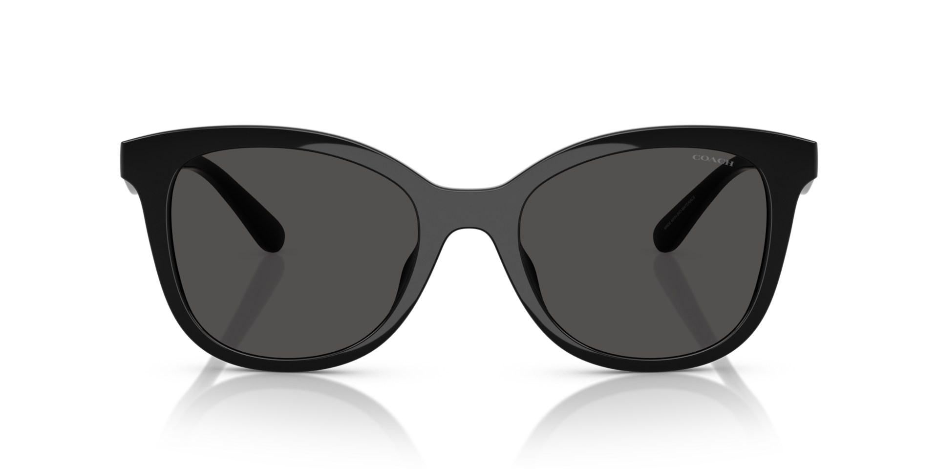 Coach HC8419U CAD25 500287 Women’s Sunglasses Black Size 55