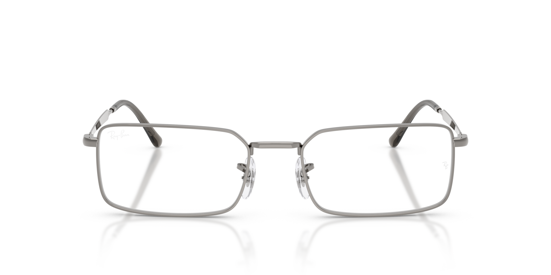 Ray-Ban Rb6557 Optics Optical Gunmetal Frame Transparent Lenses Polarized 54-19