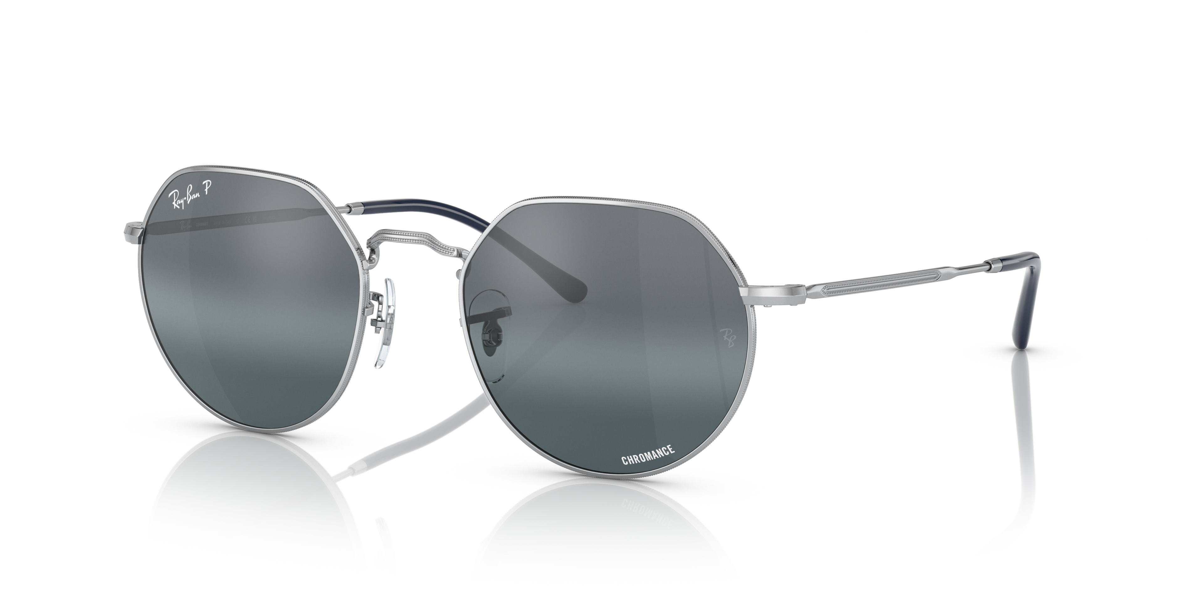Ray-Ban RB3565 JACK POLARIZED+ LENSES Sunglasses | Clearly