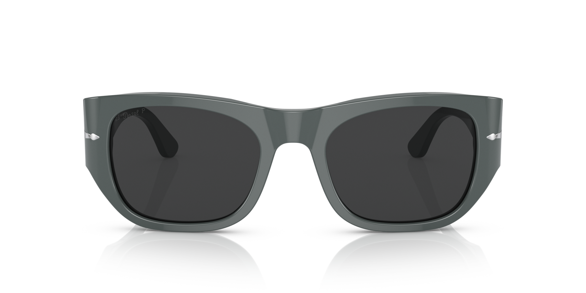 Persol PO3308S Polarized 117348 Men's Sunglasses Grey Size 54