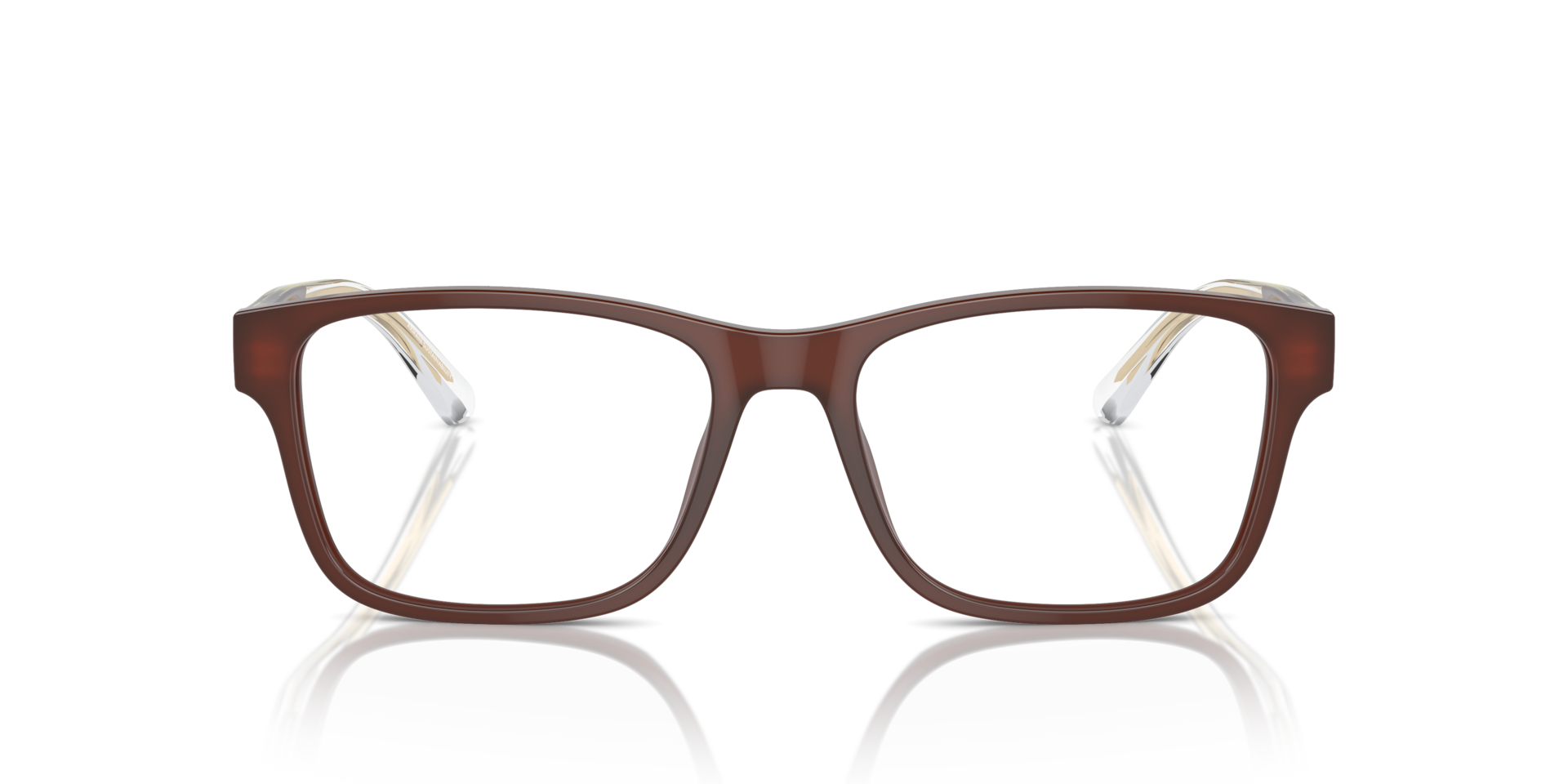 Emporio Armani EA3239 Men's Glasses, Brown, Size 55